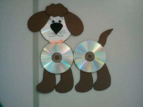 Диски. Поделки из CD дисков