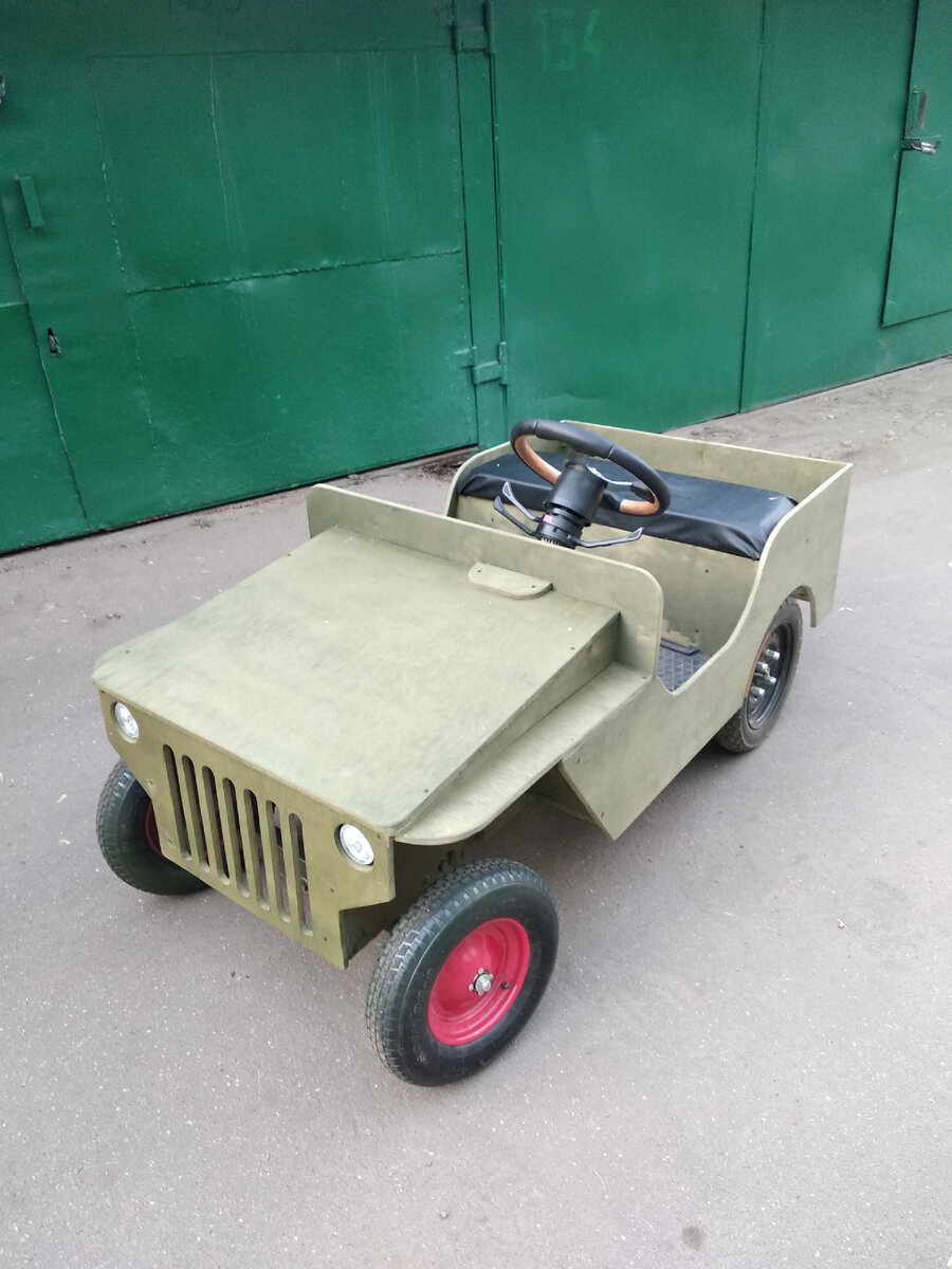 Детский джип SHERHAN Mini Willys (бензин) — купить недорого в магазине BVDSHOP