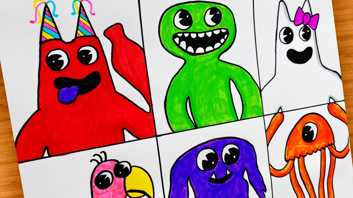 Одни из героев мультика 