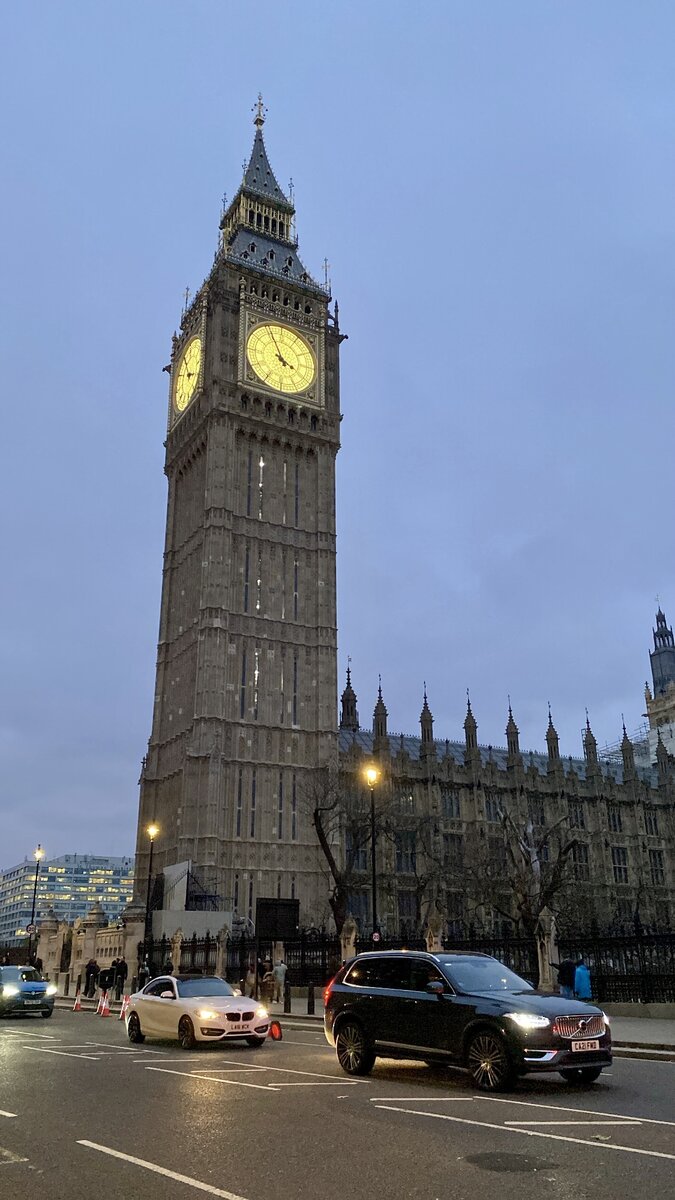 Биг-Бен, декабрь 2023 года