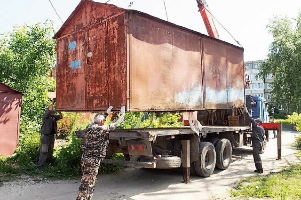    Во Владимире сносят 200 незаконно построенных гаражей ГСК «Юбилейный»