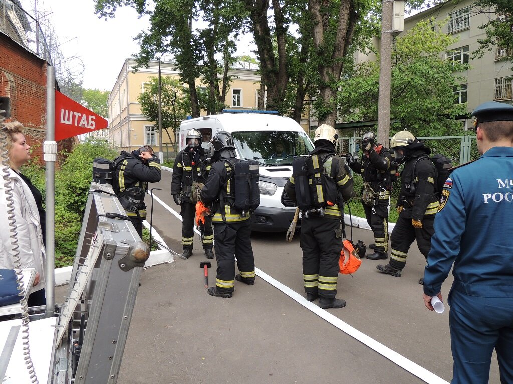 План пожарно тактических учений