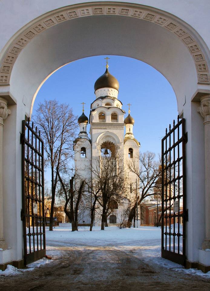 Храм-колокольня старообрядческой церкви на Рогожской заставе