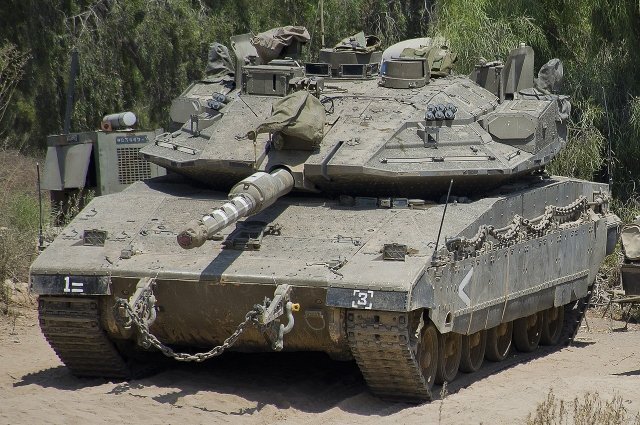    Что собой представляет израильский танк Merkava?
