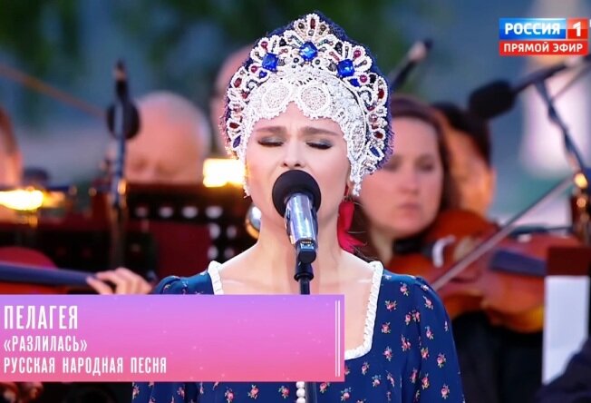 Кадр из концерта
