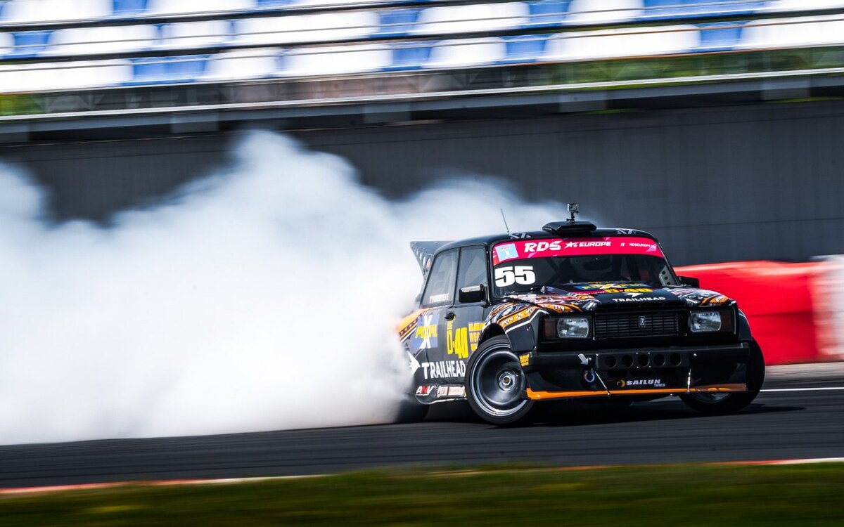    «Жигацарь» вернулась в большой дрифт на RDS EuropeФото: RDS Europe