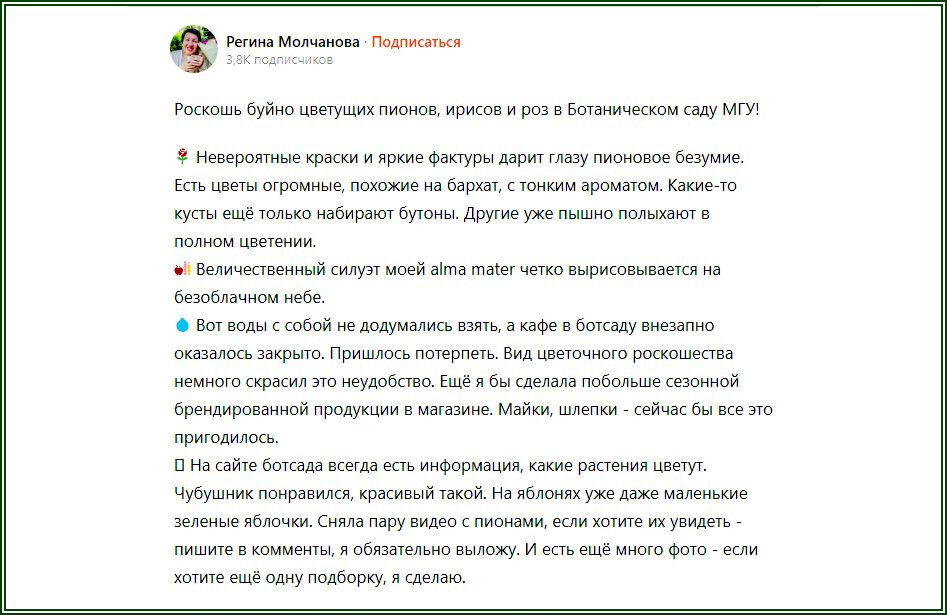 Обычный пост одного Автора на Дзене  📷
