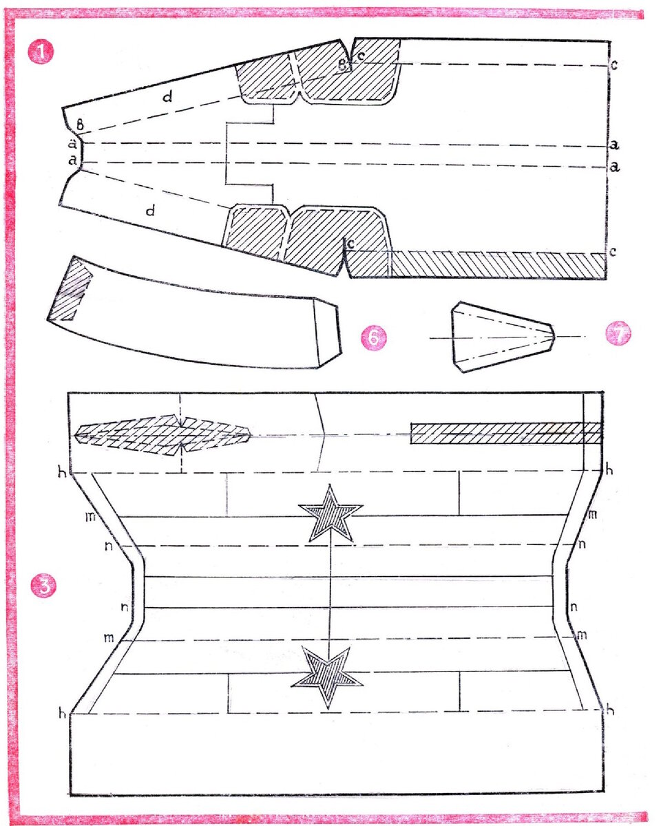 Выкройка бумажных самолетов