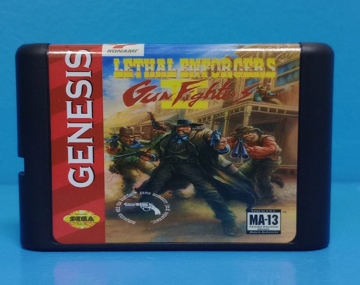 Ретро игры № 10 (Sega). Lethal Enforcers II: Gun Fighters | Моё Ретро | Дзен