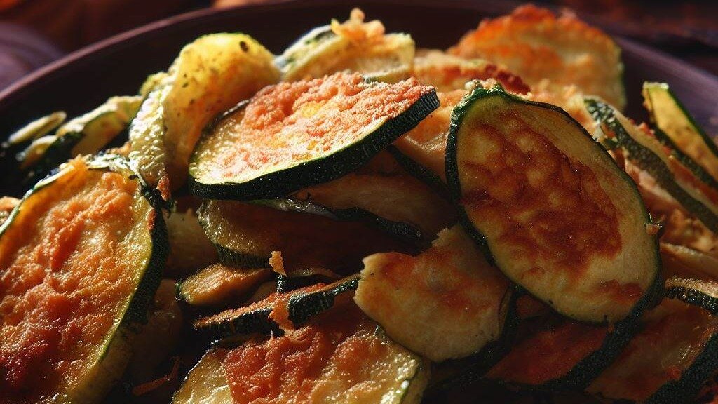 Жареные кабачки вкусные и быстро готовятся 