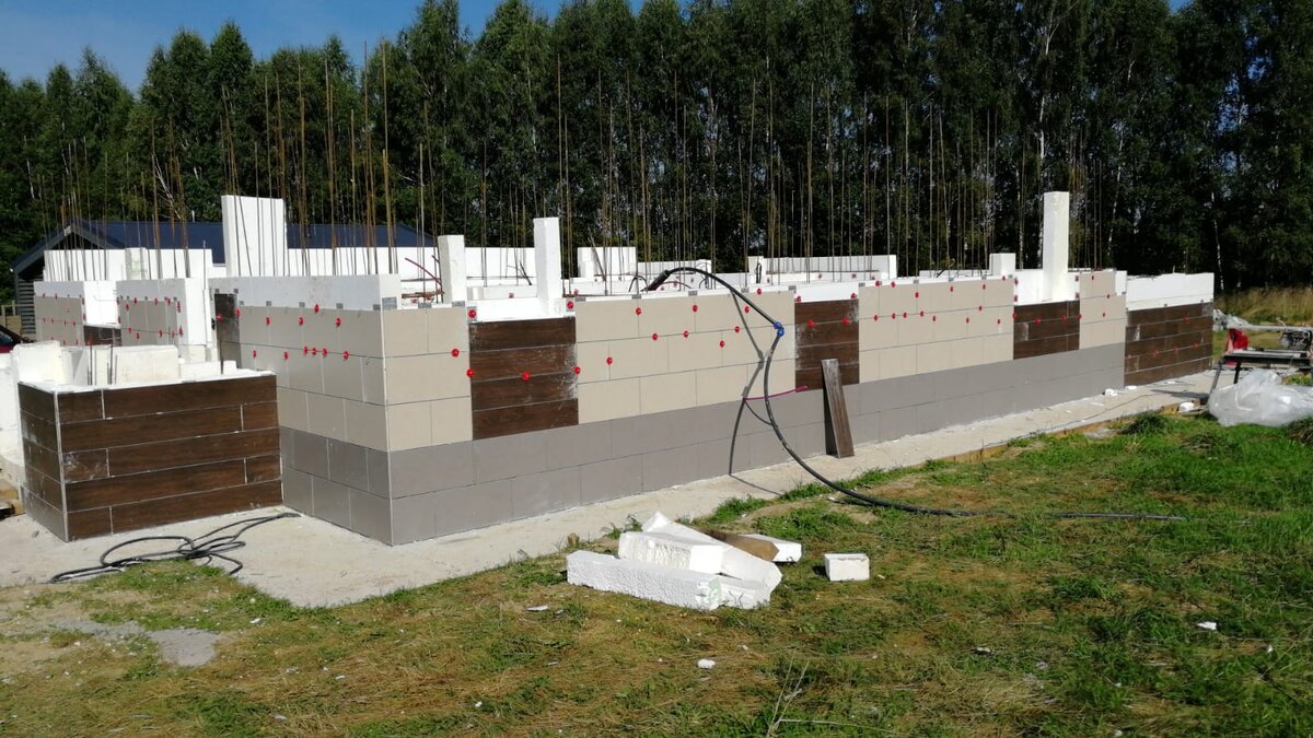 Так выглядит площадка по строительству кеодома