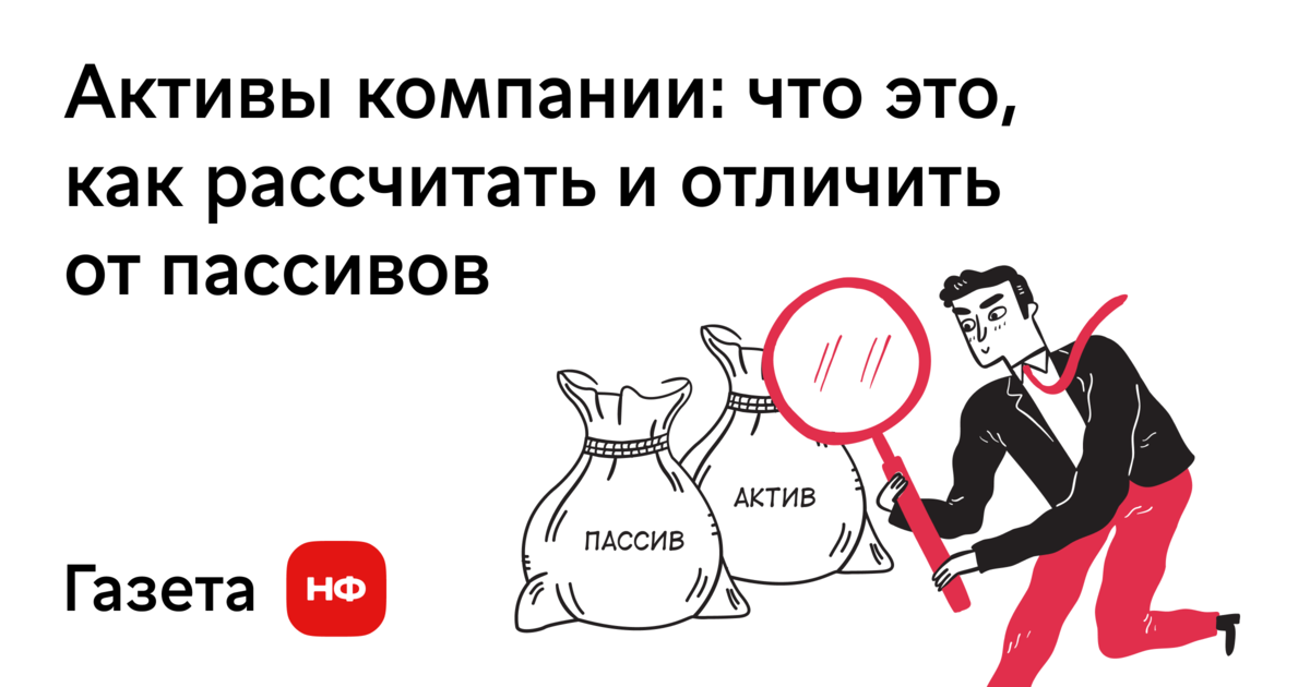 Активы предприятия: что это, какие бывают и как отличить от пассивов |  Нескучные финансы | Дзен