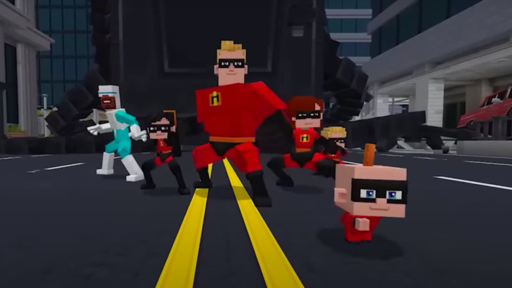 Дополнение "The Incredibles" для игры Minecraft!