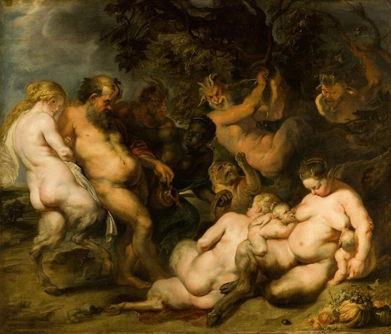 Питер Паувел Рубенс, Вакханалия. Около 1615. ГМИИ им. А.С. Пушкина 