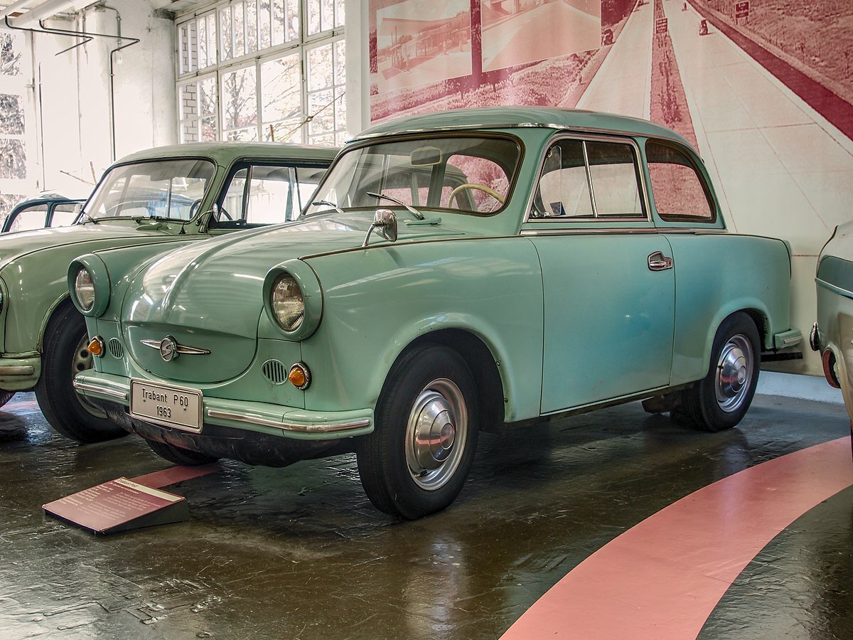 Trabant abandoned