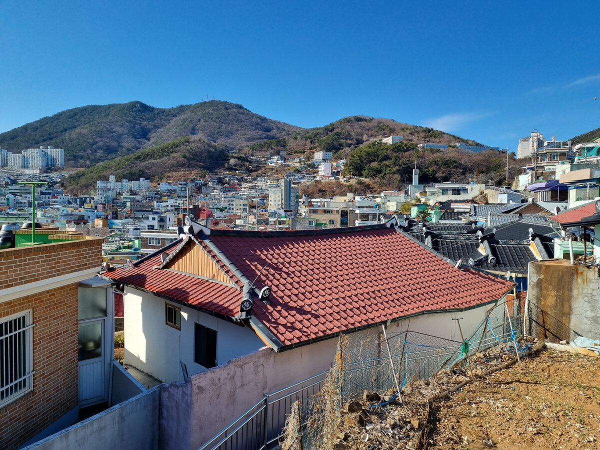 Небольшие домики Йосу