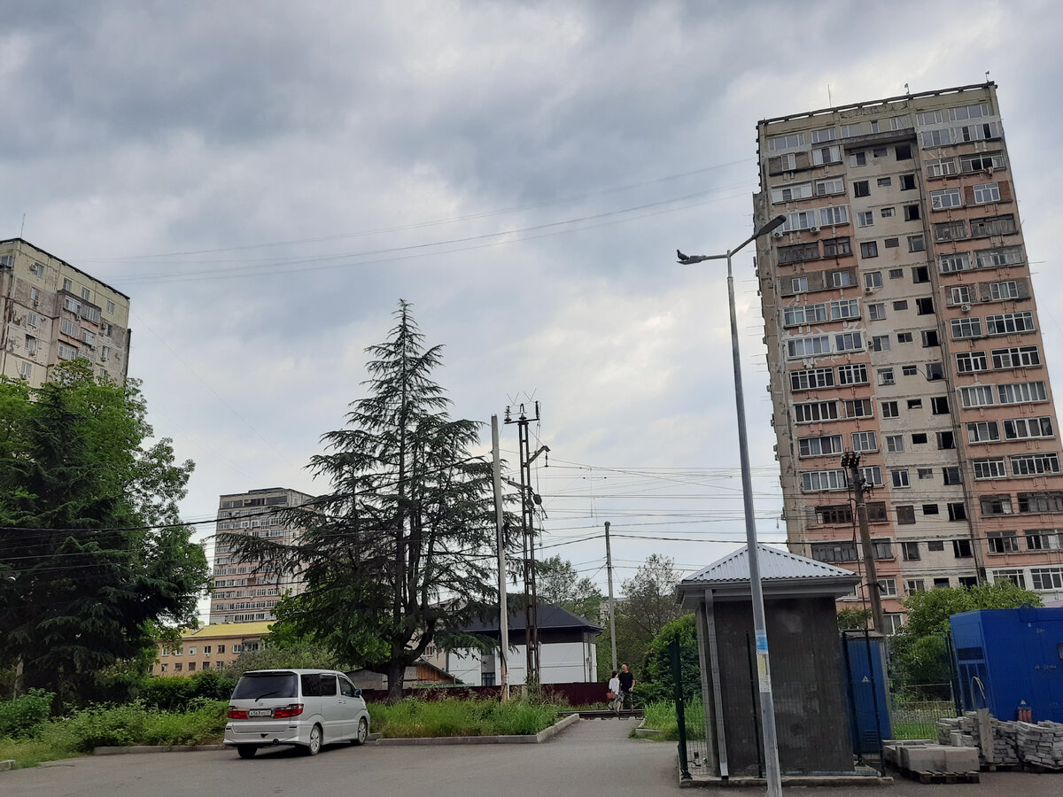 Улицы Новой Гагры