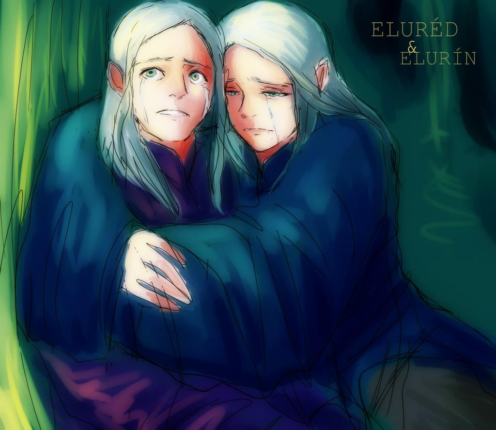 Элуред и Элурин (арт NamistaiVanBuuren, www.deviantart.com).