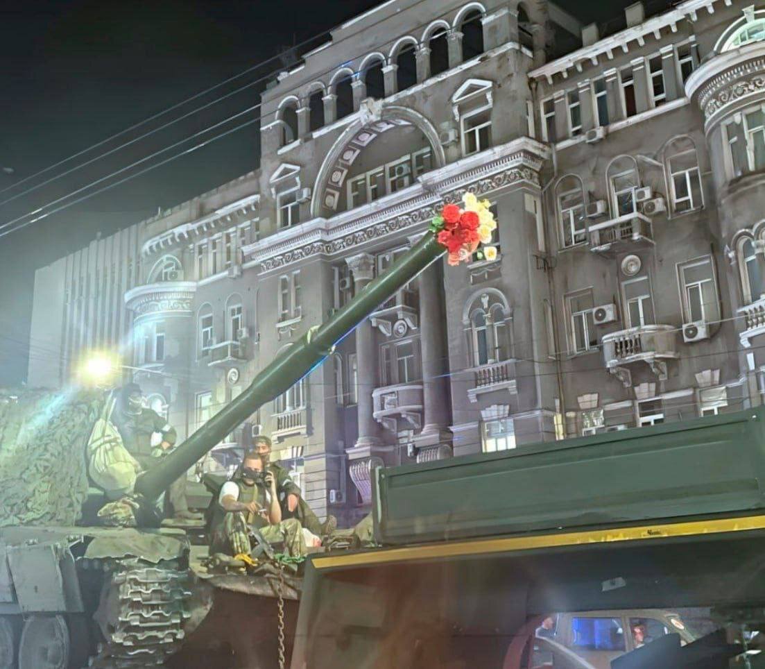 Ростов. 24 июня 2023 года. "Марш справедливости"