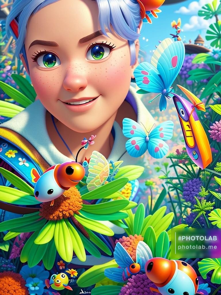 Фото моё обработано в PHOTOLAB в нейросети 