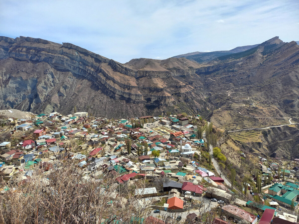 Высокогорный аул Гуниб. Фото автора. 