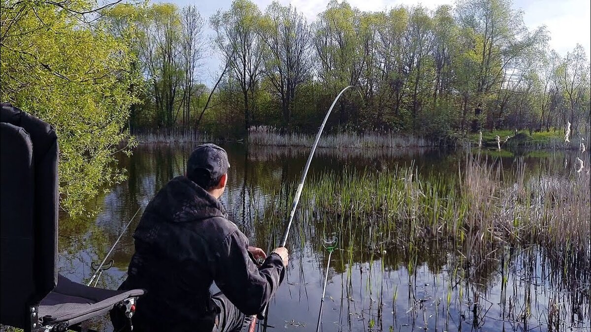 Место ловли карася