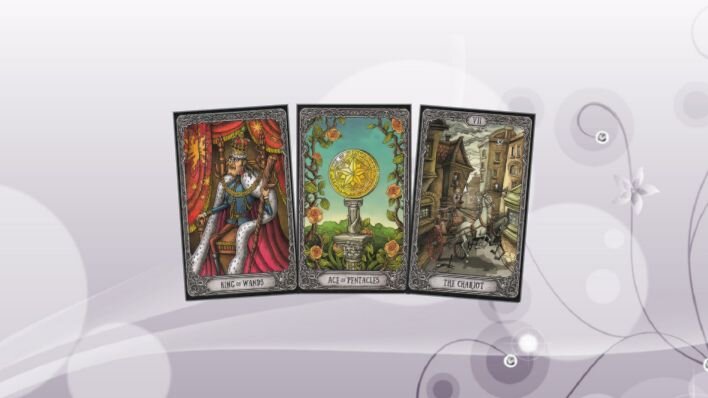 Таро Темный особняк. Фото автора.