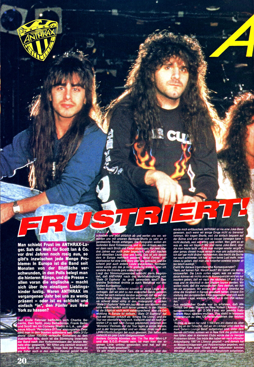 Страница журнала Rock Hard