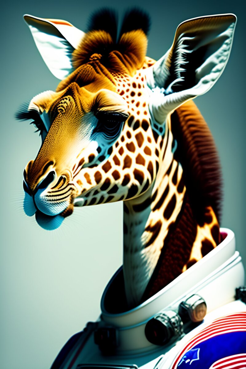 жираф косманавт | чудеса природы | Дзен