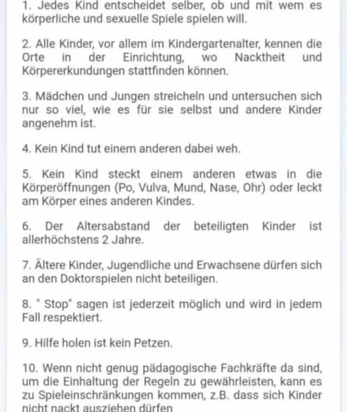 Правила в детской комнате для игр .