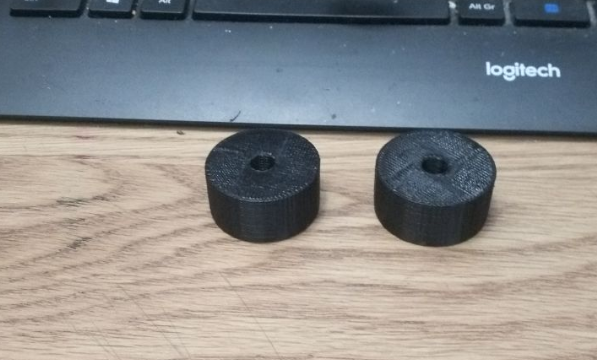 Отпечатанные шайбы