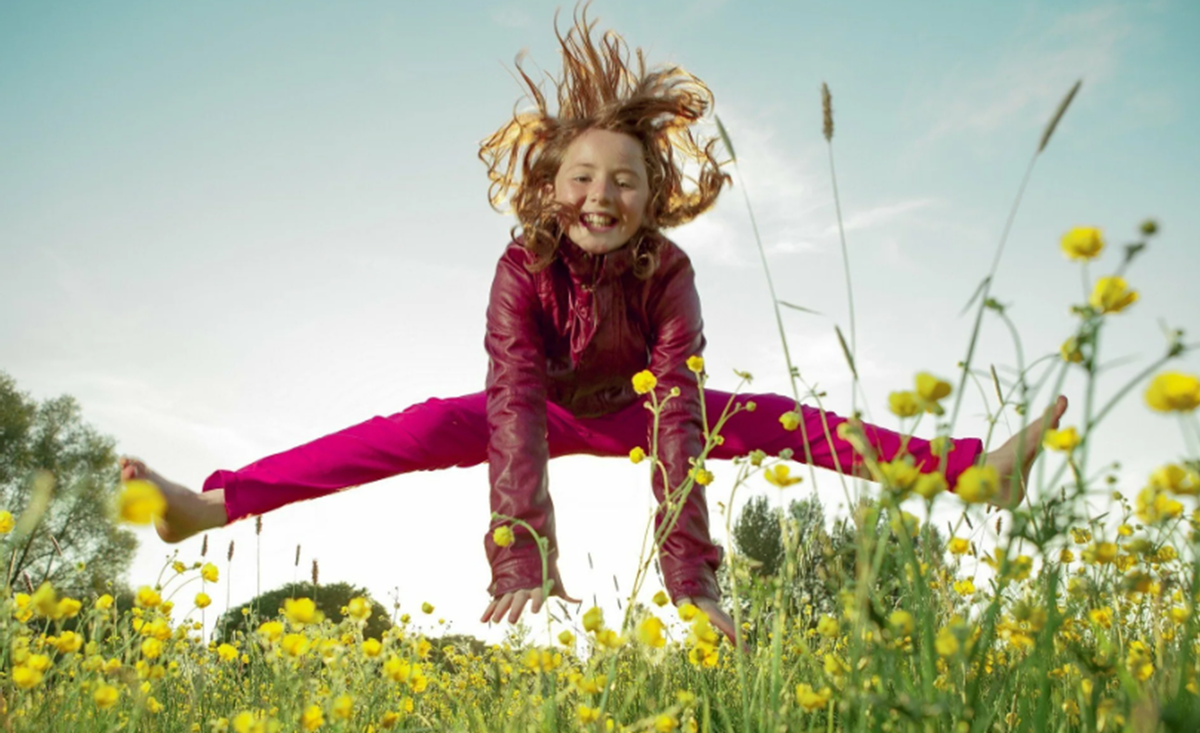 Прыгайте от радости и все у вас будет хорошо :)