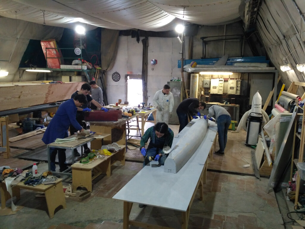 Студенческое конструкторское бюро факультета кораблестроения и океанотехники / Фото: Пресс-служба СПбГМТУ  📷
