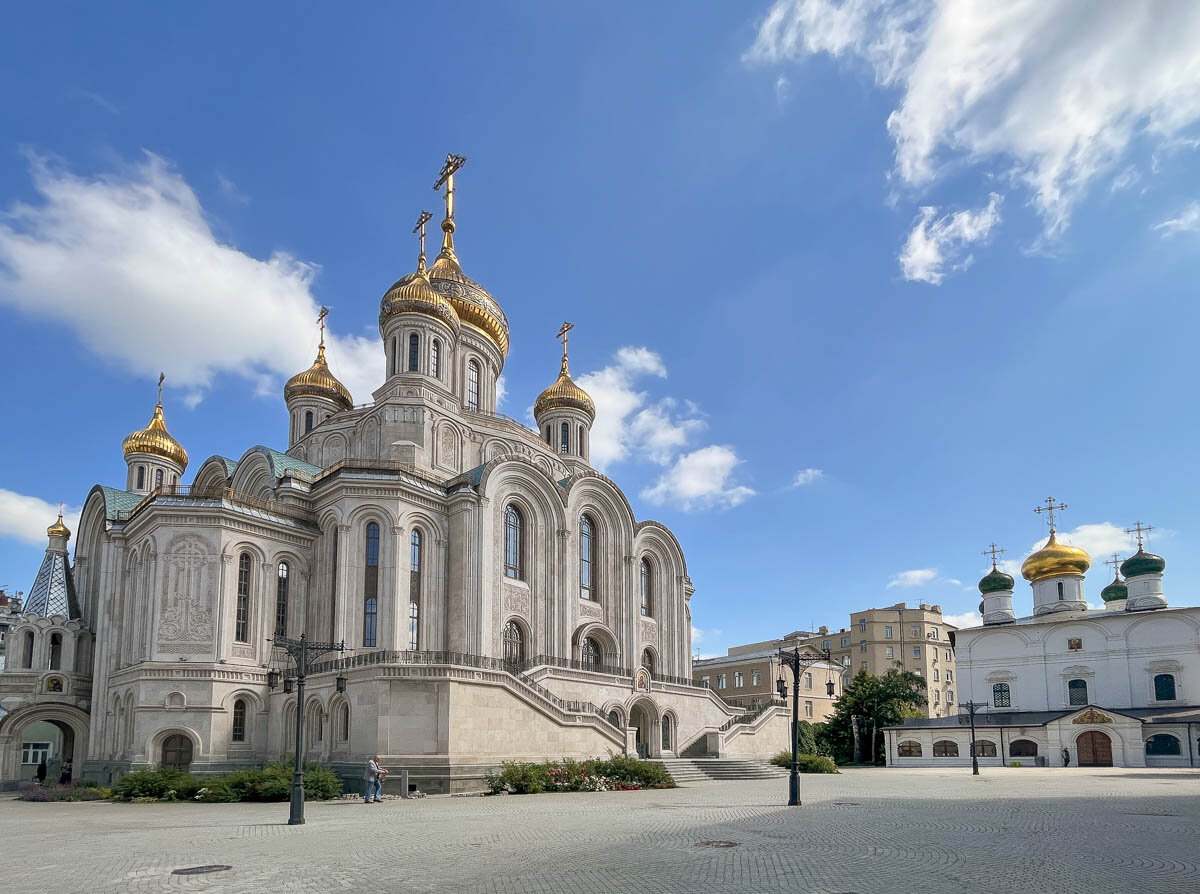 Один из самых шикарных храмов современной Москвы. И это не храм Христа  Спасителя! | Самый главный путешественник | Дзен