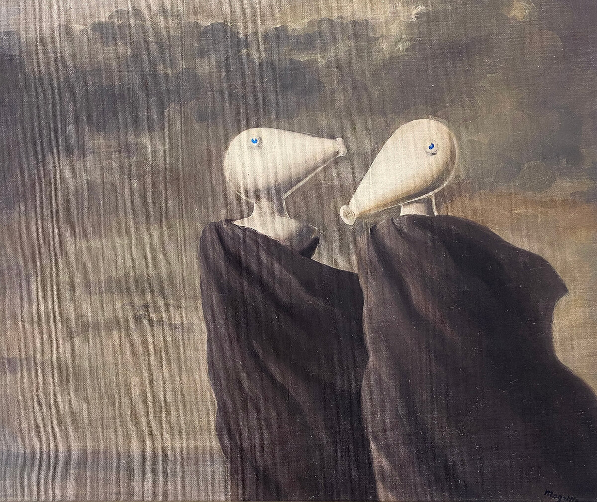 Сентиментальный симпозиум. Рене Магритт. 1945 год