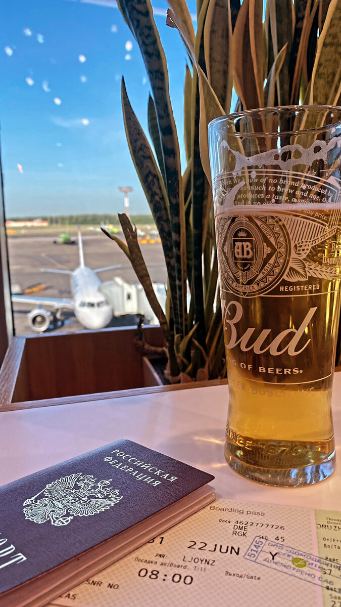 Всегда заранее приезжаем в аэропорт чтобы.... Ну вы поняли 🥃🍺