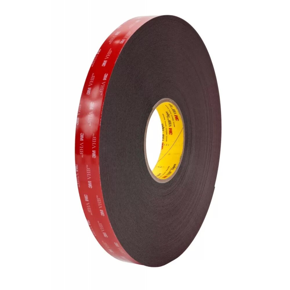3M™ VHB™ 5952F Двусторонняя Монтажная Лента, чёрная - цена за 1 мм - 498 руб.