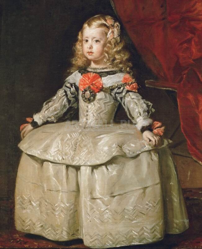 Диего Веласкес Инфанта Маргарита. Около 1660 г.