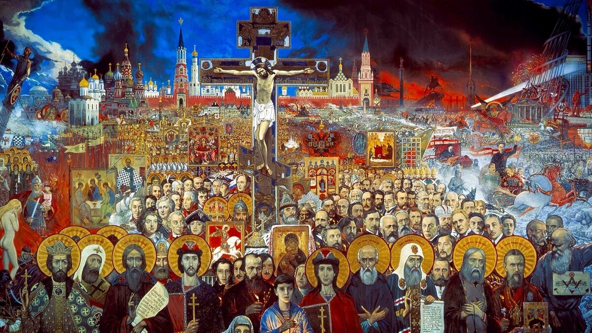 Глазунов. "Вечная Россия"