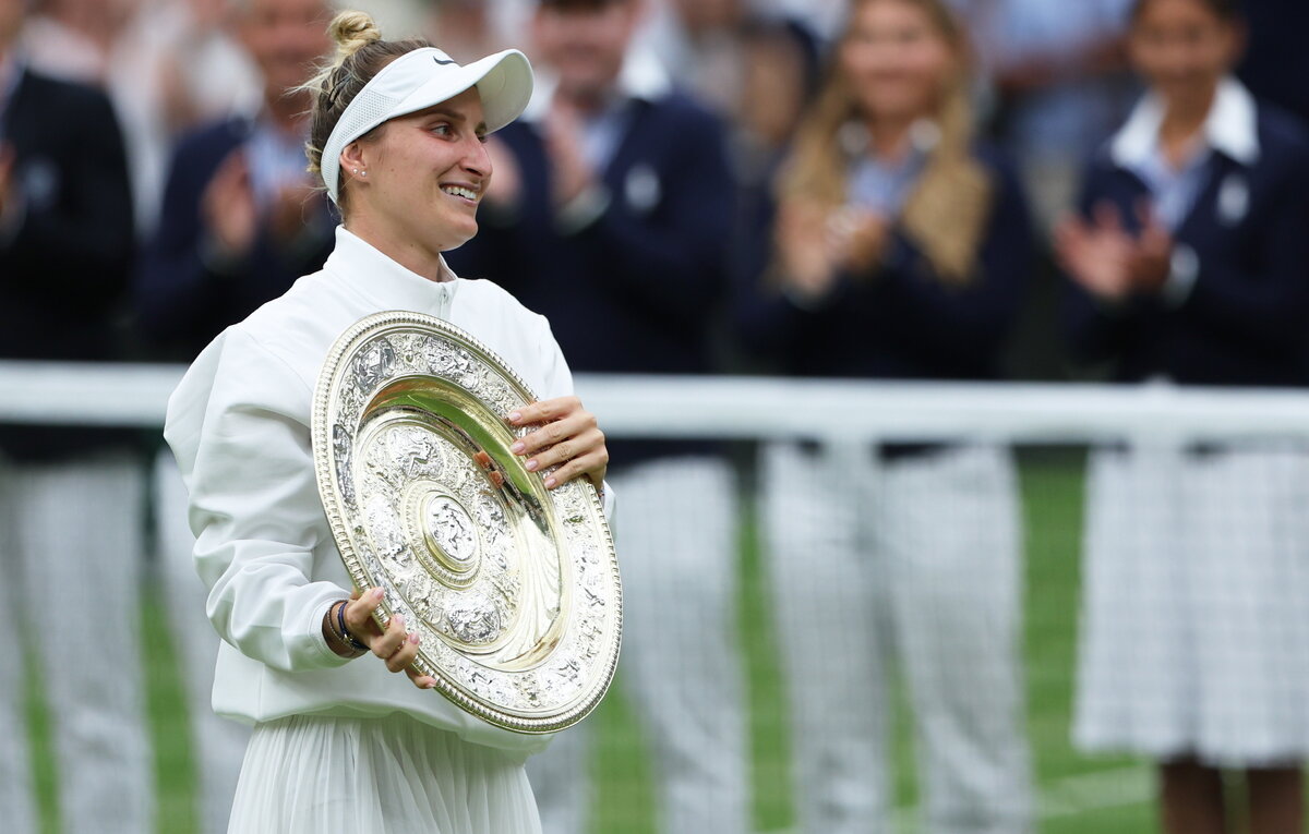    Маркета Вондроушова  EPA-EFE/NEIL HALL