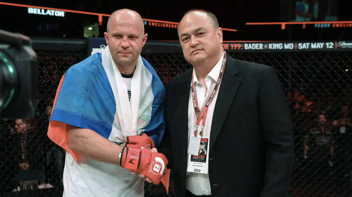     Федор Емельяненко и Скотт Кокер