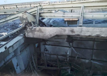    «Украина и Британия подорвали Крымский мост, чтобы вызвать военный ответ России». Что в украинском сегменте сети говорят о подрыве моста в Крым