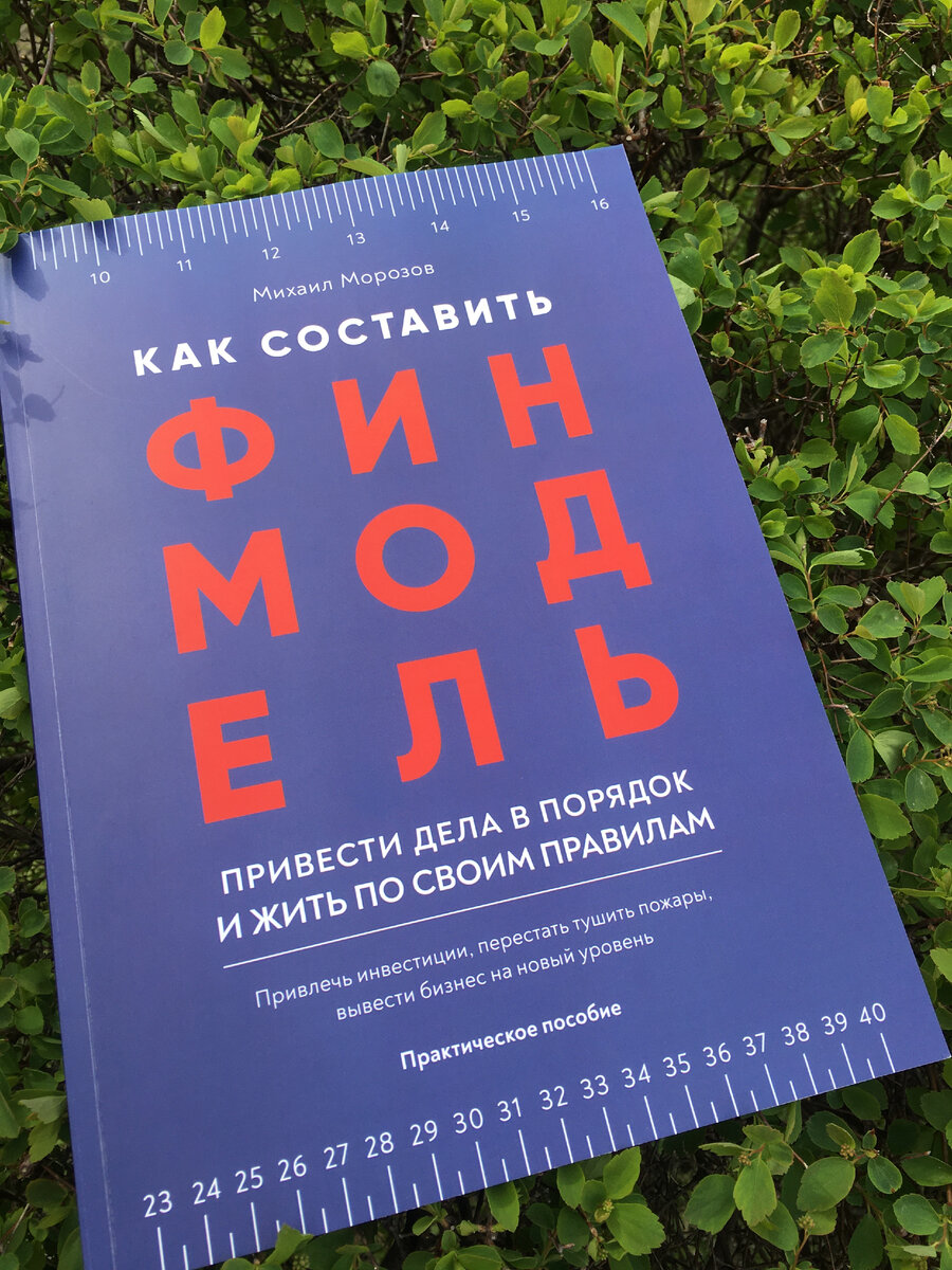 Книга «Как составить финмодель, привести дела в порядок и жить по своим правилам». Бумажная версия А4 в мягком переплёте, 74 страницы.