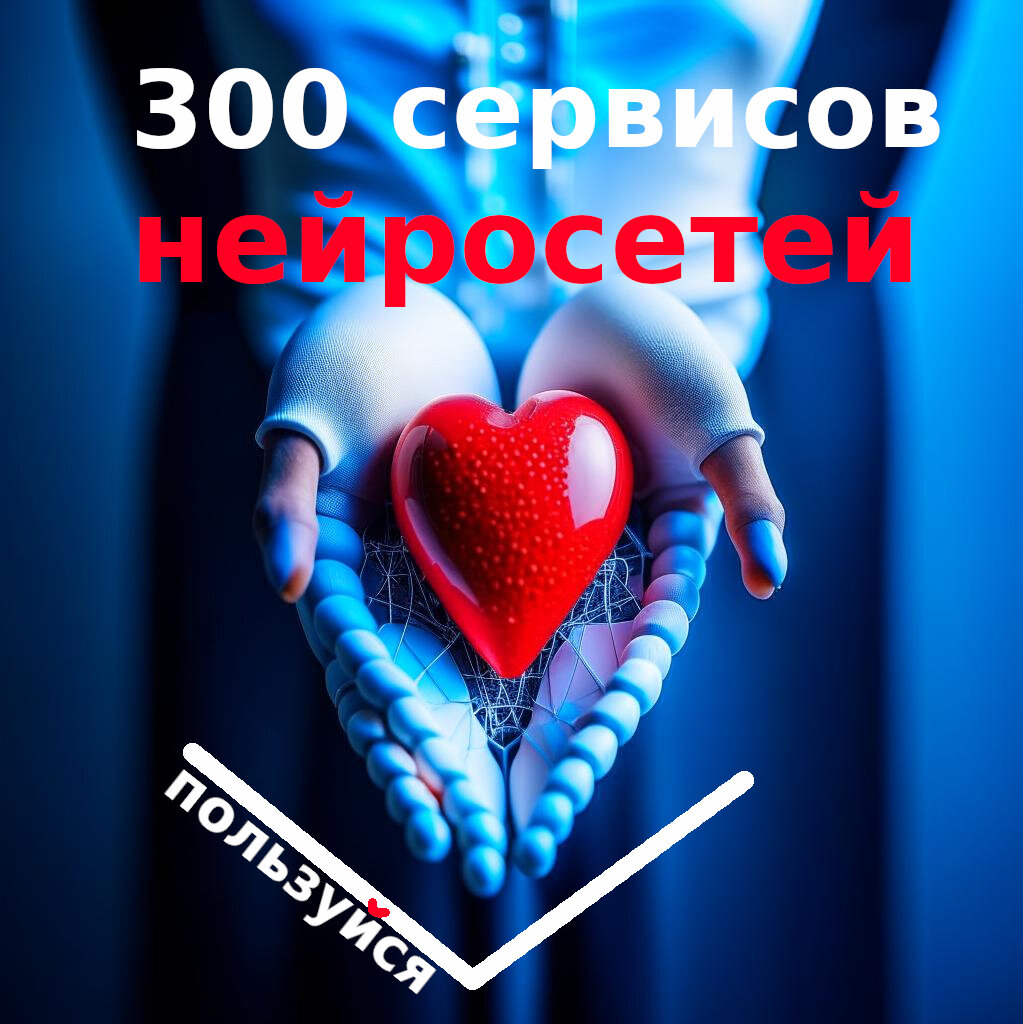 Список нейросетей внизу