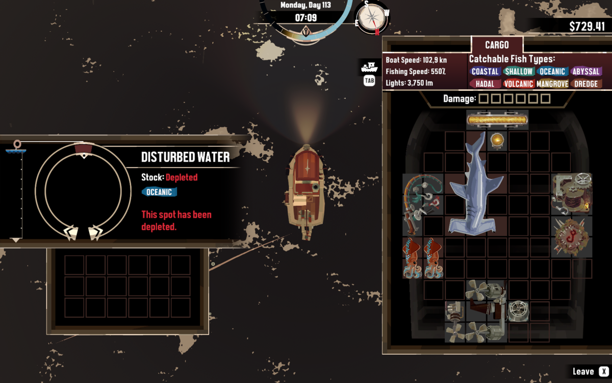 Самые прибыльные рыбы имеют максимальный размер и предельно сложную форму. Вторая акула-молот в трюм ещё влезет. Третья уже нет.