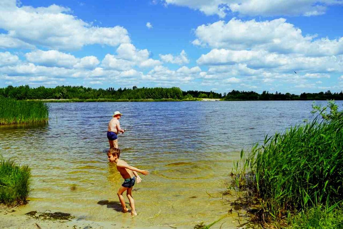 воронежское водохранилище пляж