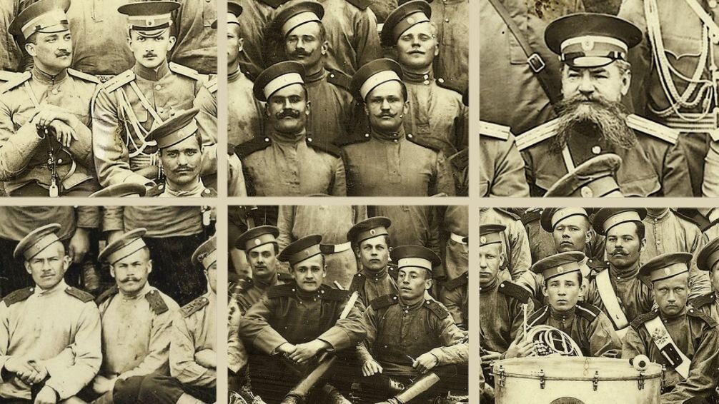 На снимке начала 20 века можно рассмотреть каждое лицо, фотография до мелочей точна.