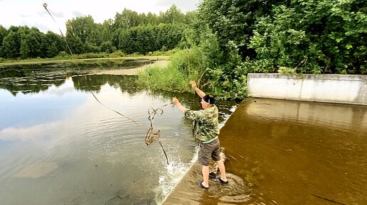 Покидал поисковый магнит, там где рыбаки часто рвут снасти.