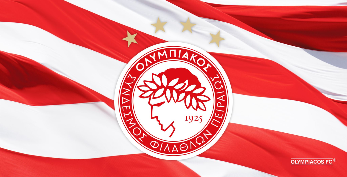 Эмблема греческого футбольного клуба "Олимпиакос". Фото из интернета.