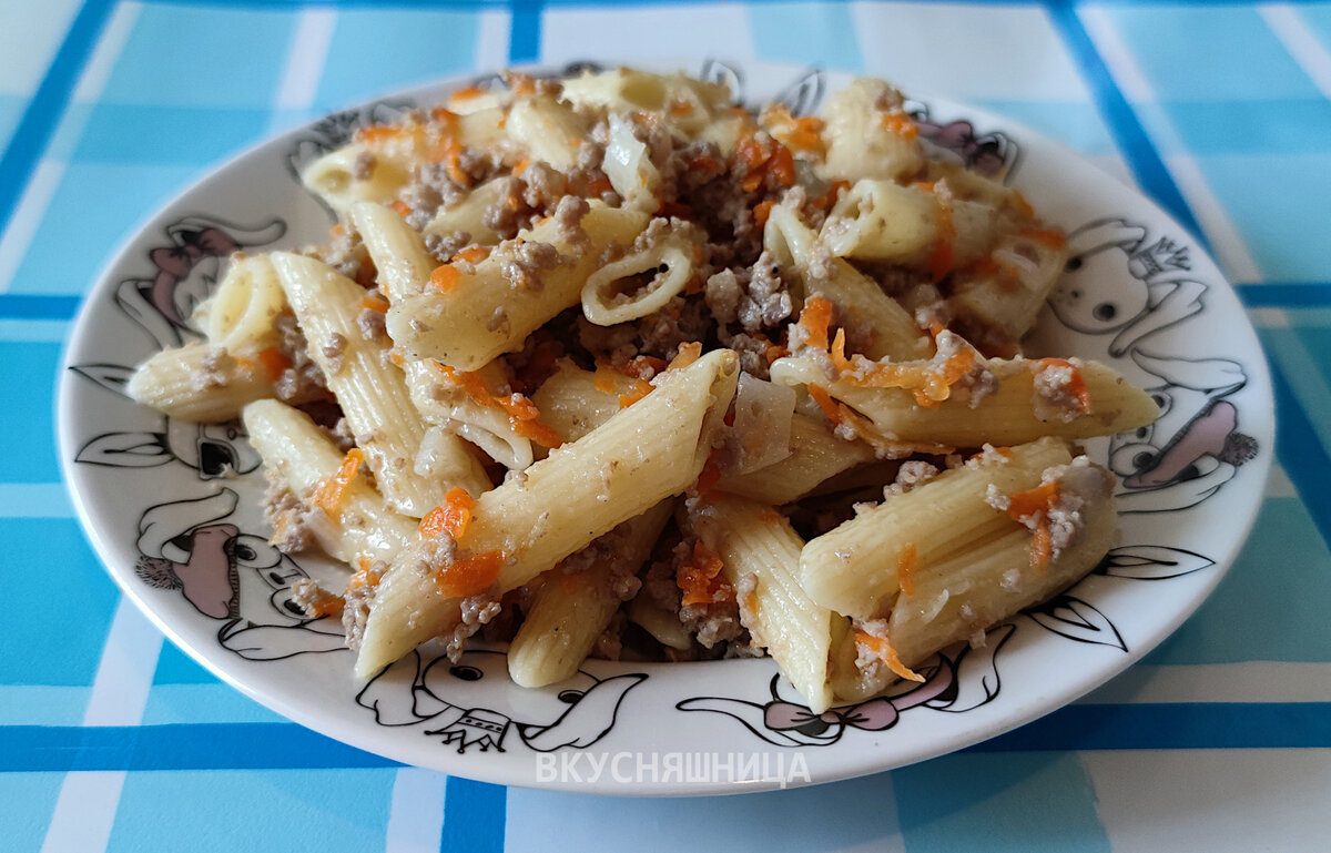 #еда #вторыеблюда #макароныпофлотски #безжарки фото автора